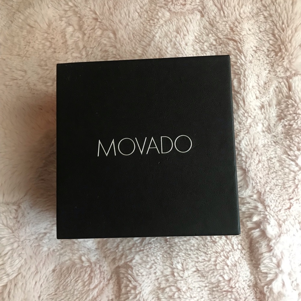 MOVADO bold purple watch